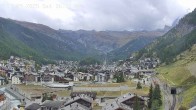 Archiv Foto Webcam Zermatt: Blick auf das Dorf 15:00