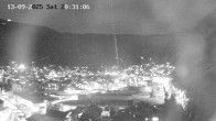 Archiv Foto Webcam Zermatt: Blick auf das Dorf 19:00