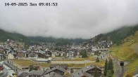Archiv Foto Webcam Zermatt: Blick auf das Dorf 08:00