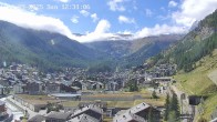 Archiv Foto Webcam Zermatt: Blick auf das Dorf 11:00