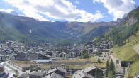 Archiv Foto Webcam Zermatt: Blick auf das Dorf 11:00