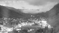 Archiv Foto Webcam Zermatt: Blick auf das Dorf 05:00
