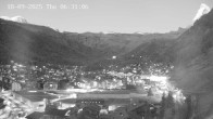 Archiv Foto Webcam Zermatt: Blick auf das Dorf 05:00