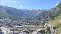 Archiv Foto Webcam Zermatt: Blick auf das Dorf 11:00