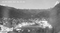 Archiv Foto Webcam Zermatt: Blick auf das Dorf 05:00