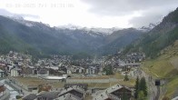 Archiv Foto Webcam Zermatt: Blick auf das Dorf 14:00