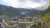 Archiv Foto Webcam Zermatt: Blick auf das Dorf 07:00