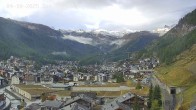 Archiv Foto Webcam Zermatt: Blick auf das Dorf 08:00