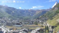 Archiv Foto Webcam Zermatt: Blick auf das Dorf 11:00