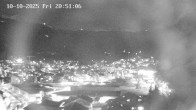 Archiv Foto Webcam Zermatt: Blick auf das Dorf 21:00