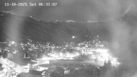 Archiv Foto Webcam Zermatt: Blick auf das Dorf 05:00