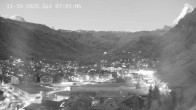 Archiv Foto Webcam Zermatt: Blick auf das Dorf 06:00