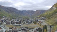 Archiv Foto Webcam Zermatt: Blick auf das Dorf 09:00
