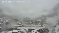 Archiv Foto Webcam Zermatt: Blick auf das Dorf 07:00