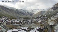 Archiv Foto Webcam Zermatt: Blick auf das Dorf 11:00