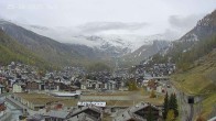 Archiv Foto Webcam Zermatt: Blick auf das Dorf 09:00