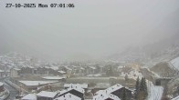Archiv Foto Webcam Zermatt: Blick auf das Dorf 06:00
