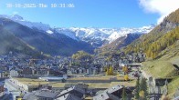 Archiv Foto Webcam Zermatt: Blick auf das Dorf 10:00
