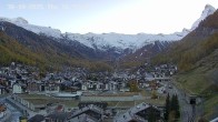 Archiv Foto Webcam Zermatt: Blick auf das Dorf 15:00