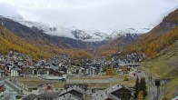 Archiv Foto Webcam Zermatt: Blick auf das Dorf 09:00