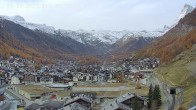 Archiv Foto Webcam Zermatt: Blick auf das Dorf 06:00