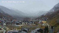 Archiv Foto Webcam Zermatt: Blick auf das Dorf 16:00