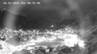 Archiv Foto Webcam Zermatt: Blick auf das Dorf 05:00