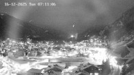 Archiv Foto Webcam Zermatt: Blick auf das Dorf 06:00