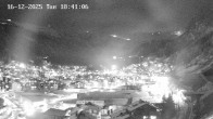 Archiv Foto Webcam Zermatt: Blick auf das Dorf 17:00