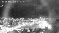 Archiv Foto Webcam Zermatt: Blick auf das Dorf 05:00