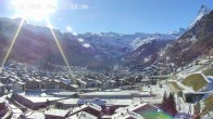 Archiv Foto Webcam Zermatt: Blick auf das Dorf 11:00