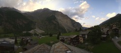 Archived image Webcam Randa, Oberes Mattertal 19:00