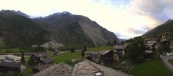 Archiv Foto Webcam Randa - Mattertal 19:00