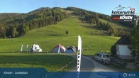 Archiv Foto Panorama-Webcam am Kinderland Kössen 18:00