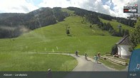 Archiv Foto Panorama-Webcam am Kinderland Kössen 10:00