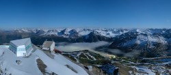 Archiv Foto Webcam Blickrichtung Arosa 01:00