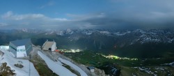Archiv Foto Webcam Blickrichtung Arosa 23:00