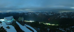 Archiv Foto Webcam Blickrichtung Arosa 01:00