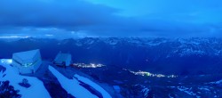 Archiv Foto Webcam Blickrichtung Arosa 03:00