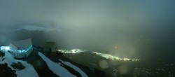Archiv Foto Webcam Blickrichtung Arosa 01:00