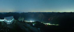 Archiv Foto Webcam Blickrichtung Arosa 01:00