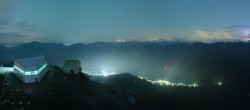Archiv Foto Webcam Blickrichtung Arosa 01:00
