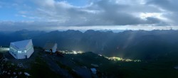 Archived image Webcam Arosa Lenzerheide, Weisshorngipfel 23:00