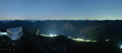 Archiv Foto Webcam Blickrichtung Arosa 23:00