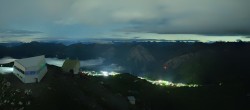 Archiv Foto Webcam Blickrichtung Arosa 23:00