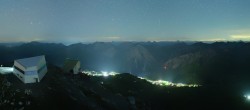 Archiv Foto Webcam Blickrichtung Arosa 23:00
