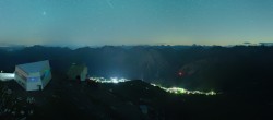 Archiv Foto Webcam Blickrichtung Arosa 01:00