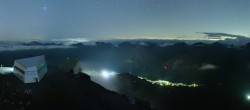 Archiv Foto Webcam Blickrichtung Arosa 01:00