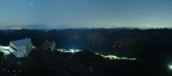 Archiv Foto Webcam Blickrichtung Arosa 01:00