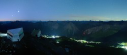 Archiv Foto Webcam Blickrichtung Arosa 03:00